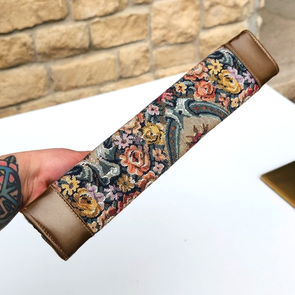 Vintage Floral Tapestry Clutch Handbag by So Unmistakably Johansen - Picture 6 of 14